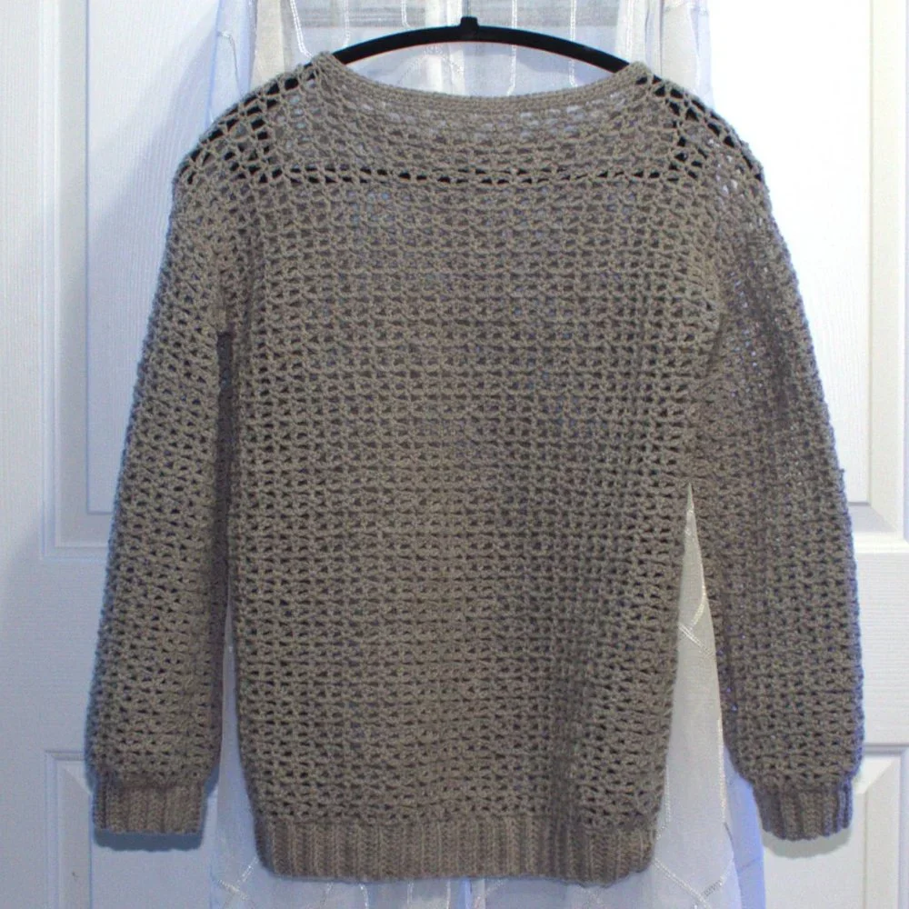 🧶Bizzybe Em's Lightweight Mesh Sweater - Picture 6 of 15